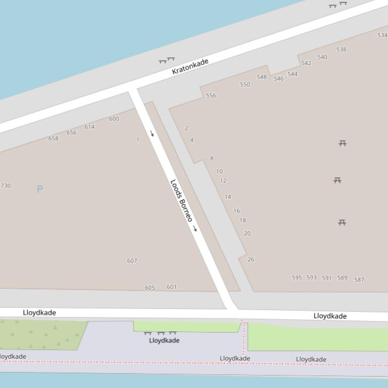 Kaart van  Loods Borneo.