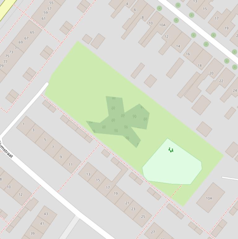 Kaart van de Lotushof.