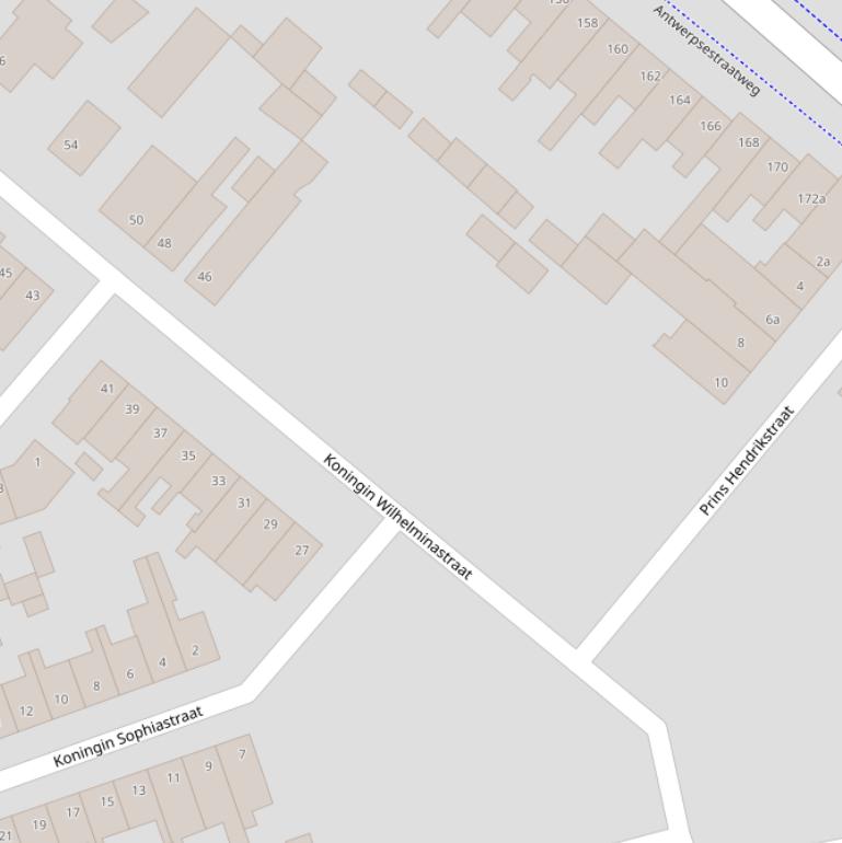 Kaart van  Louise de Colignystraat.