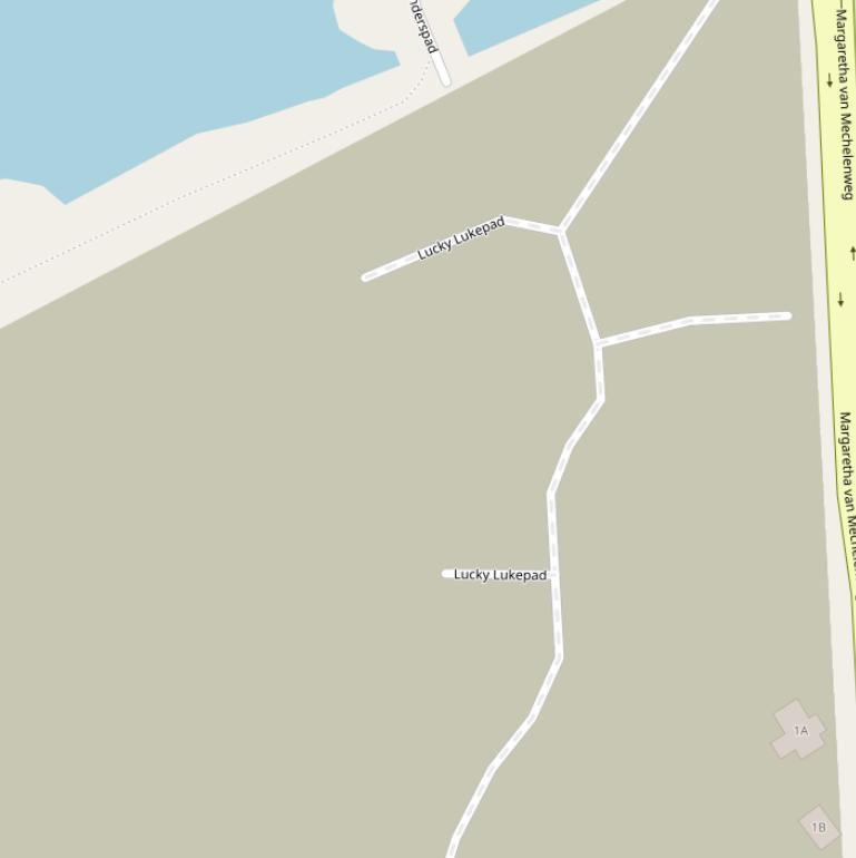 Kaart van het Lucky Lukepad.