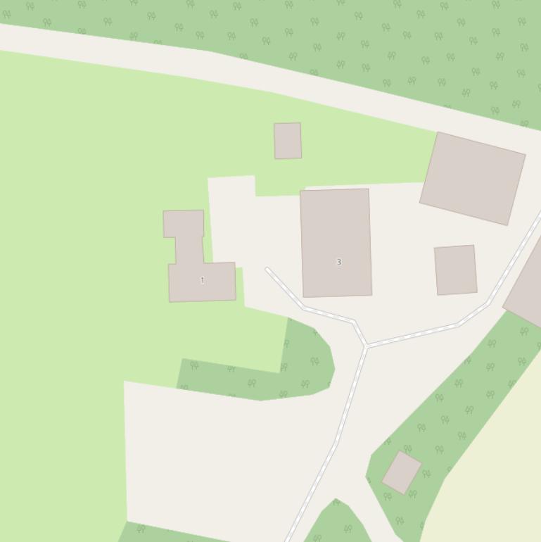 Kaart van de Luttikhuisweg.