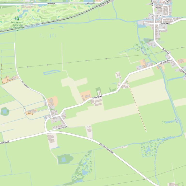 Kaart van  Lytsegeast.