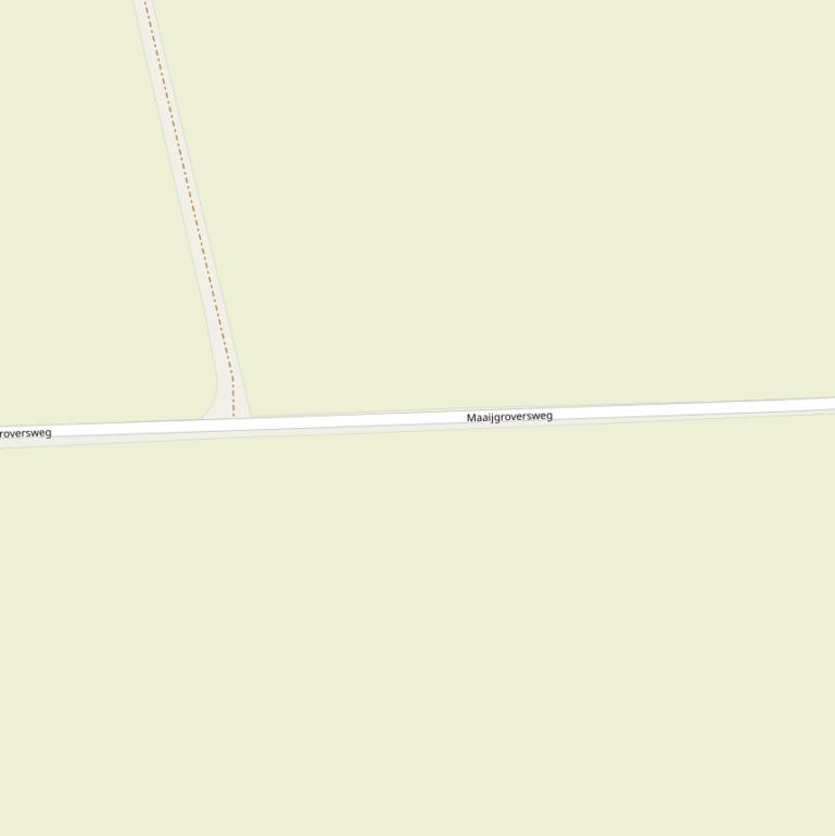 Kaart van de Maaijgroversweg.