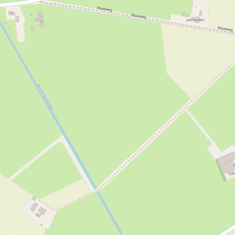 Kaart van de Maatweg.