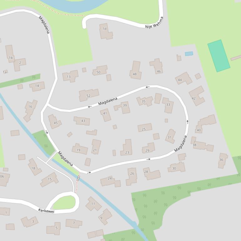 Kaart van  Magdalena.