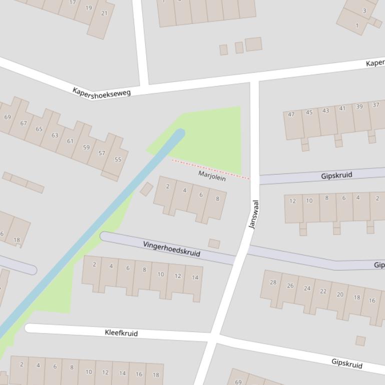 Kaart van  Marjolein.