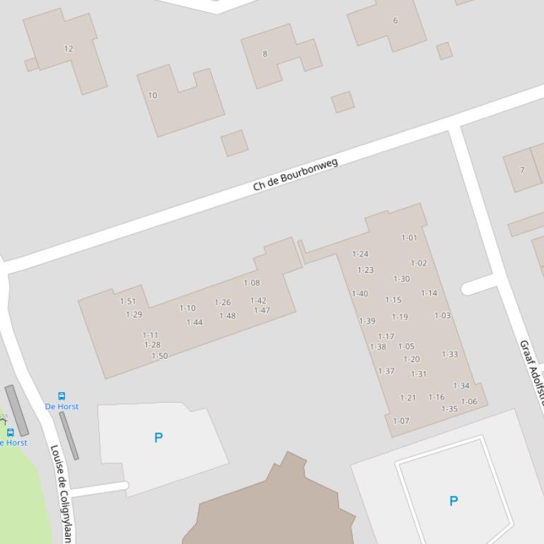 Kaart van  Marnixflat.