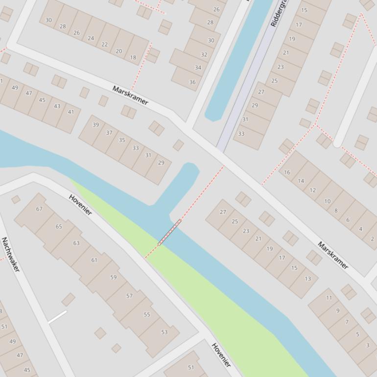 Kaart van  Marskramer.