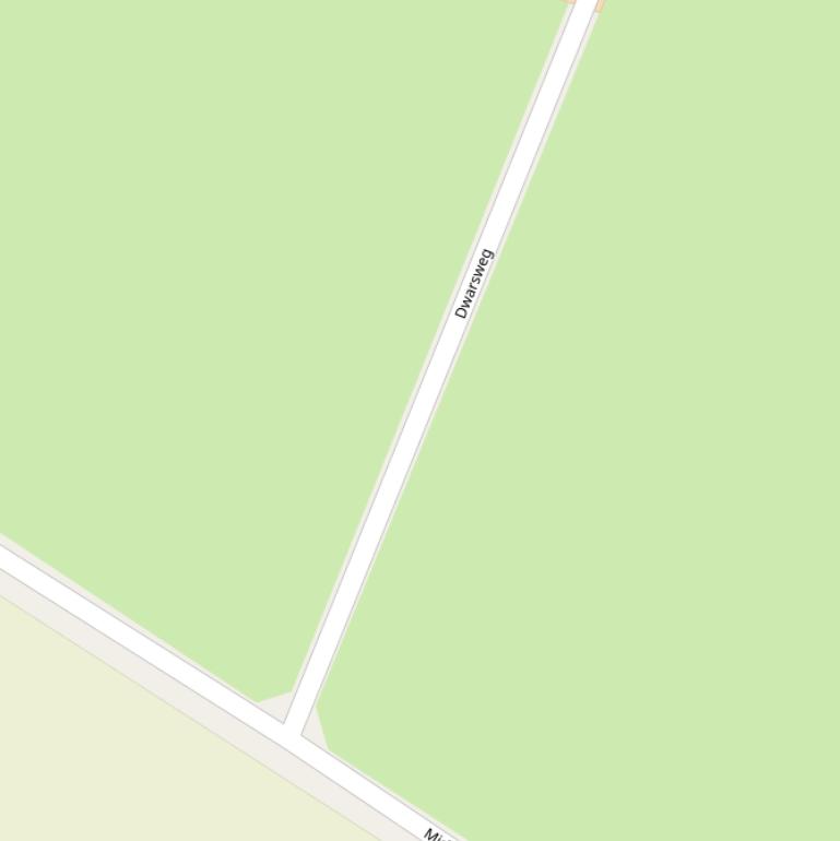 Kaart van de Meentsparweg.