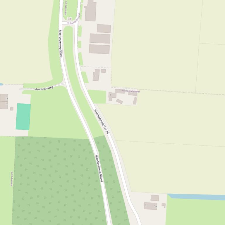 Kaart van  Meerboomweg-Noord.