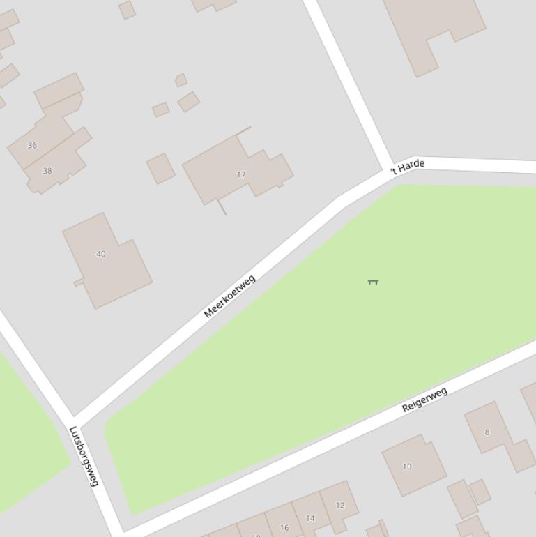 Kaart van de Meerkoetweg.