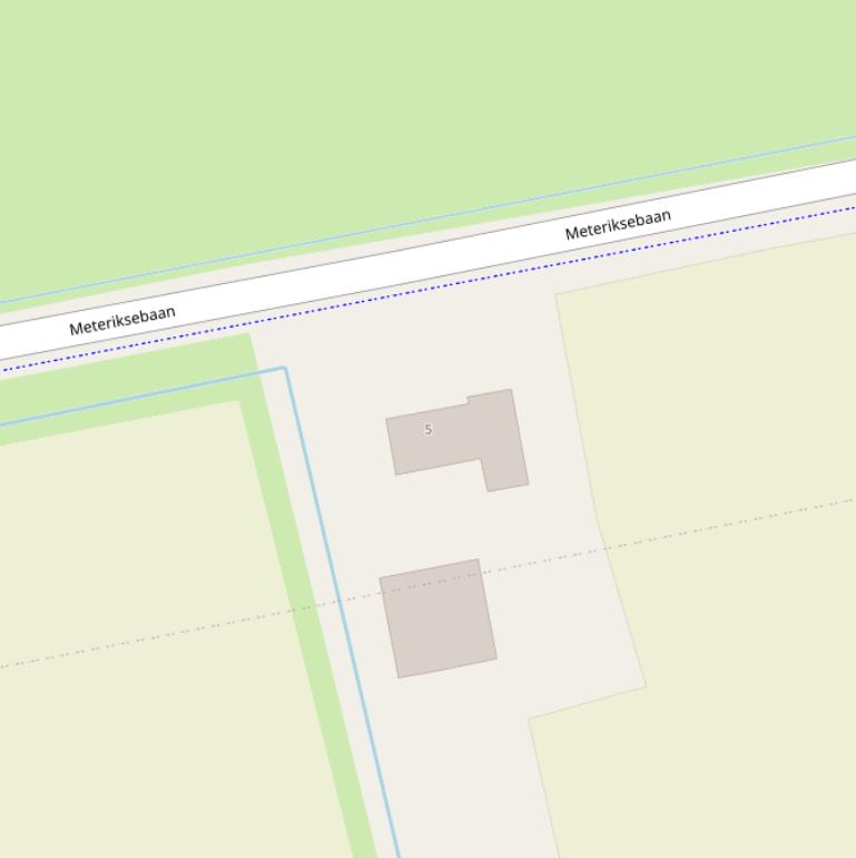 Kaart van  Meteriksebaan.