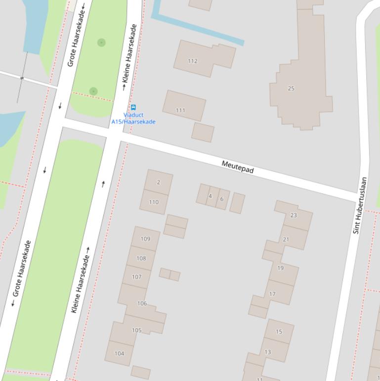 Kaart van het Meutepad.