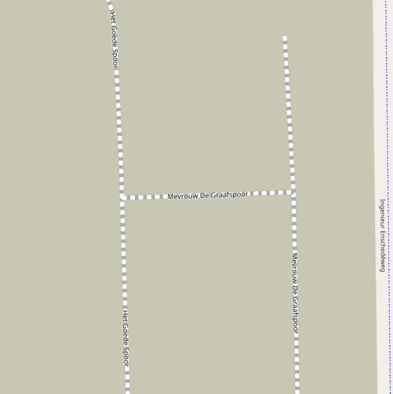 Kaart van  Mevrouw De Graafspoor.