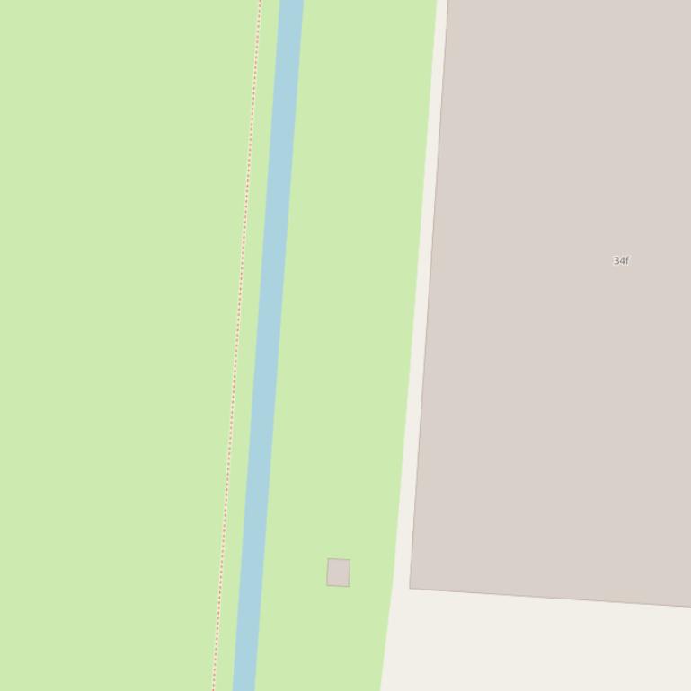 Kaart van de Middelkampseweg.