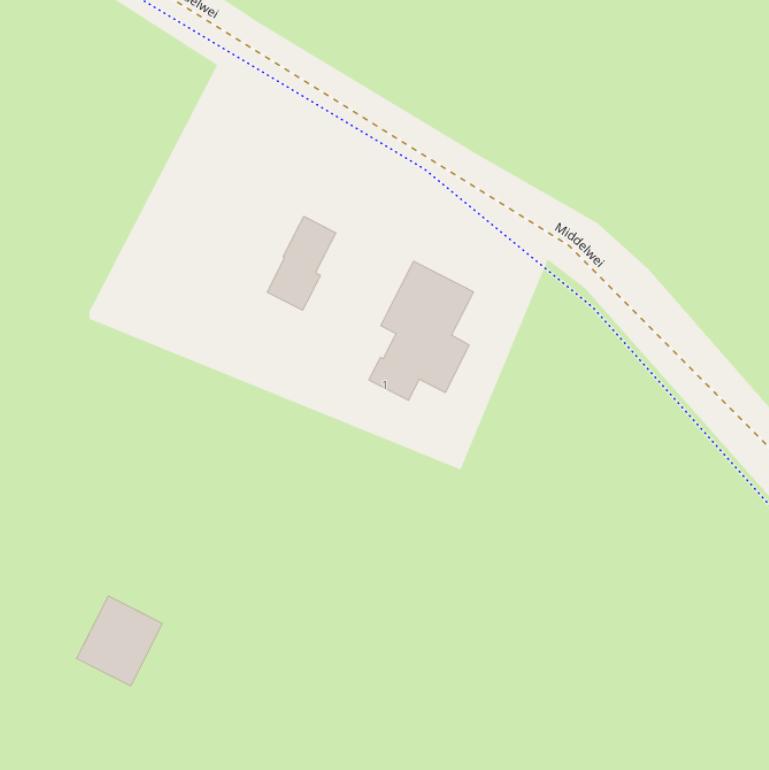 Kaart van  Middelwei.