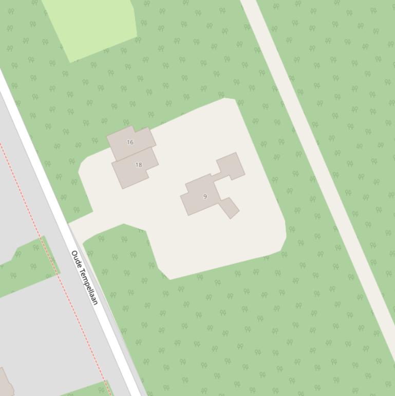 Kaart van de Mieke Aartsmalaan.