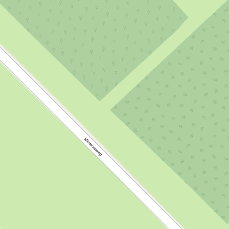 Kaart van het Minervaplein.