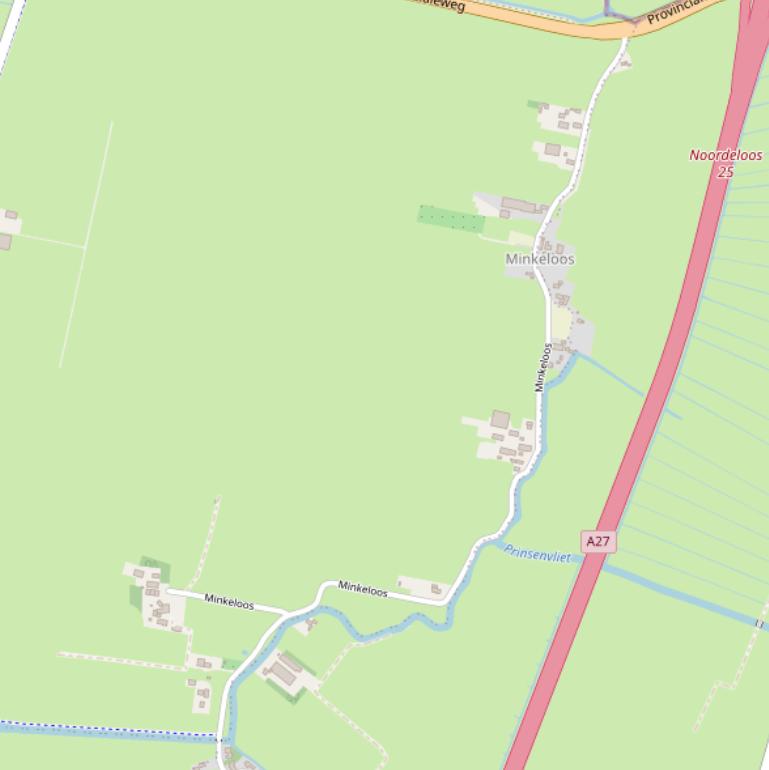Kaart van  Minkeloos.