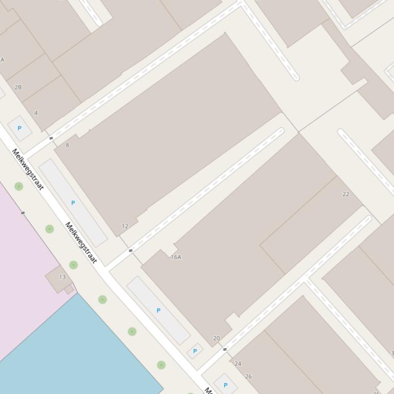 Kaart van de Mizarweg.