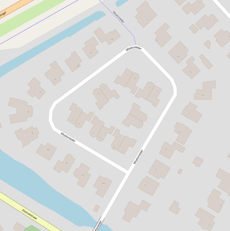 Kaart van  Moatsnieder.