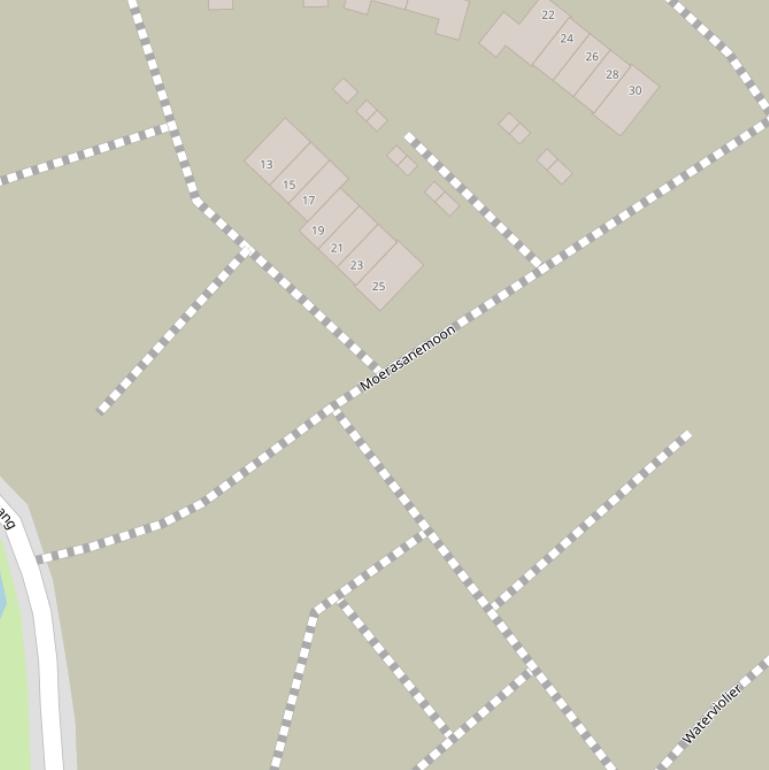 Kaart van  Moerasanemoon.