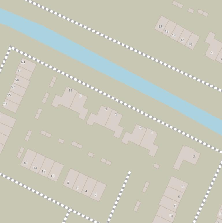 Kaart van  Moerasvaren.