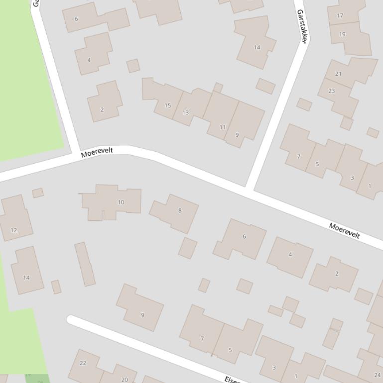 Kaart van  Moerevelt.