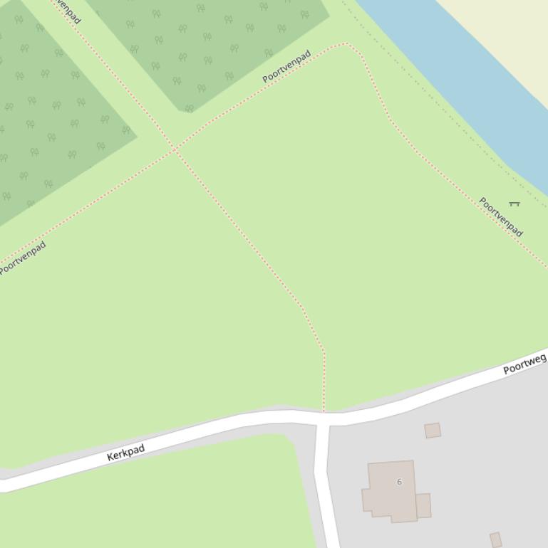 Kaart van het Molenkamppad.