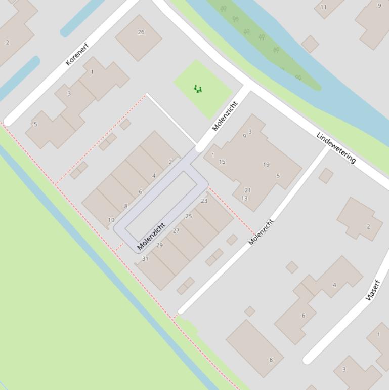 Kaart van  Molenzicht.