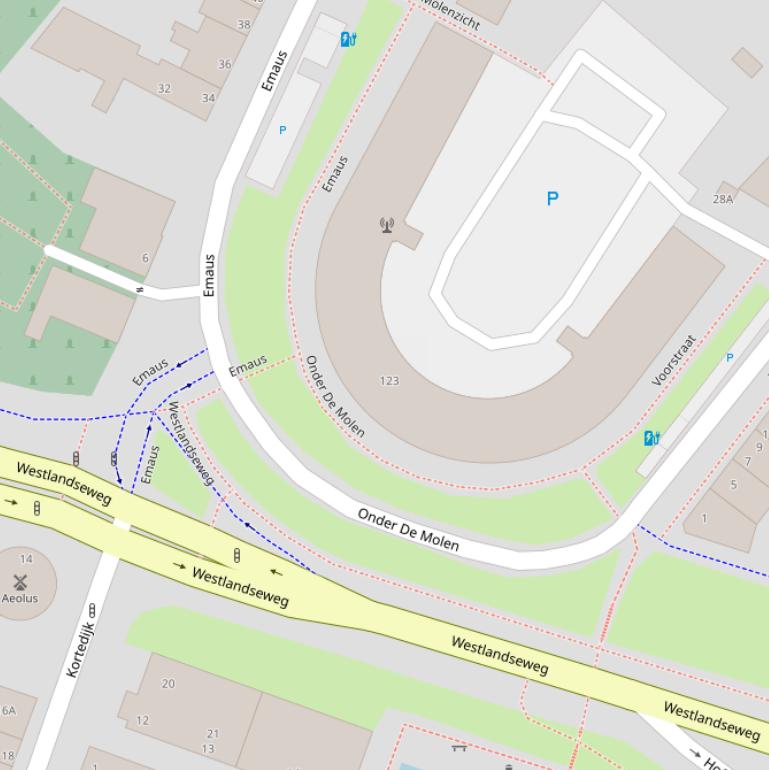 Kaart van  Molenzicht.