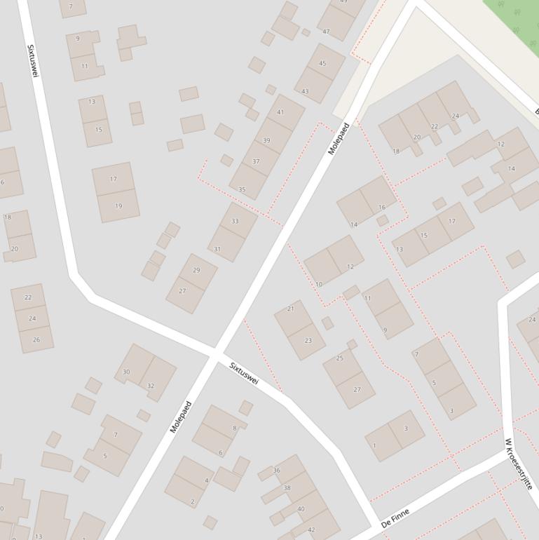 Kaart van  Molepaed.