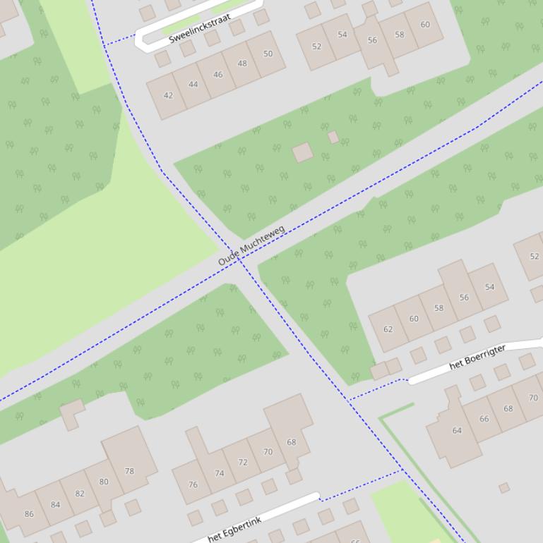 Kaart van het Muchtepad.