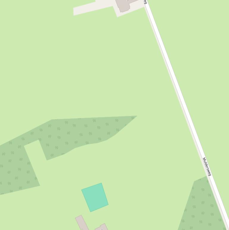 Kaart van de Muldersweg.