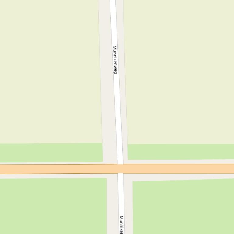 Kaart van de Munnikenweg.