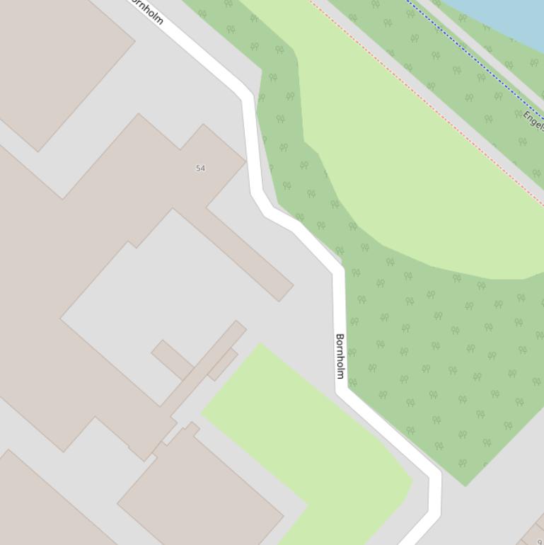 Kaart van  Muntgade.