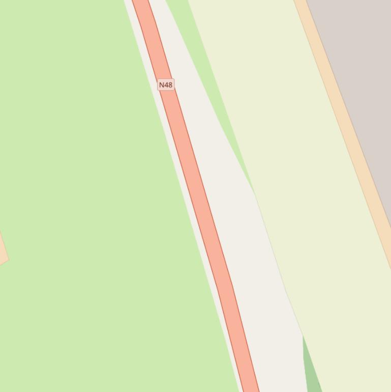 Kaart van  N48.