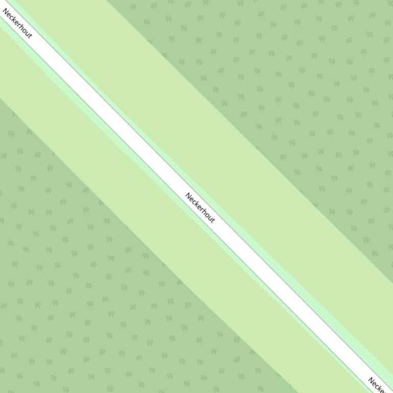 Kaart van  Neckerhout.