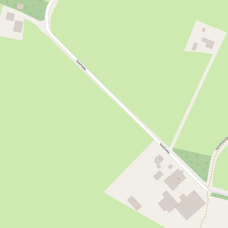 Kaart van de Neethweg.