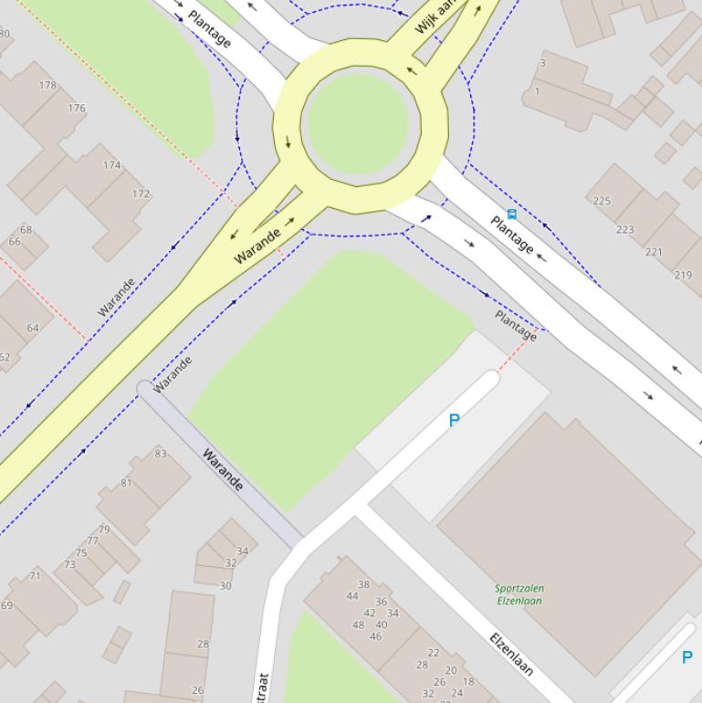 Kaart van de Nel Schuttevaêrstraat.