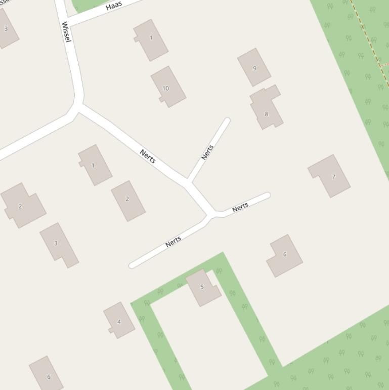 Kaart van  Nerts.