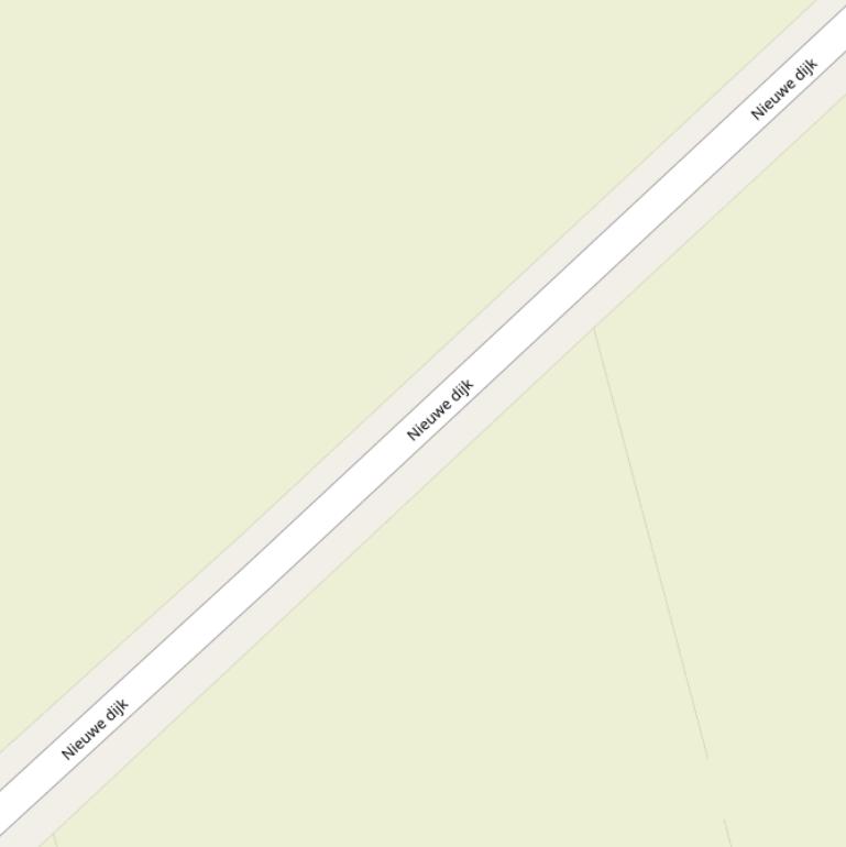 Kaart van  Nieuwe Dijk.