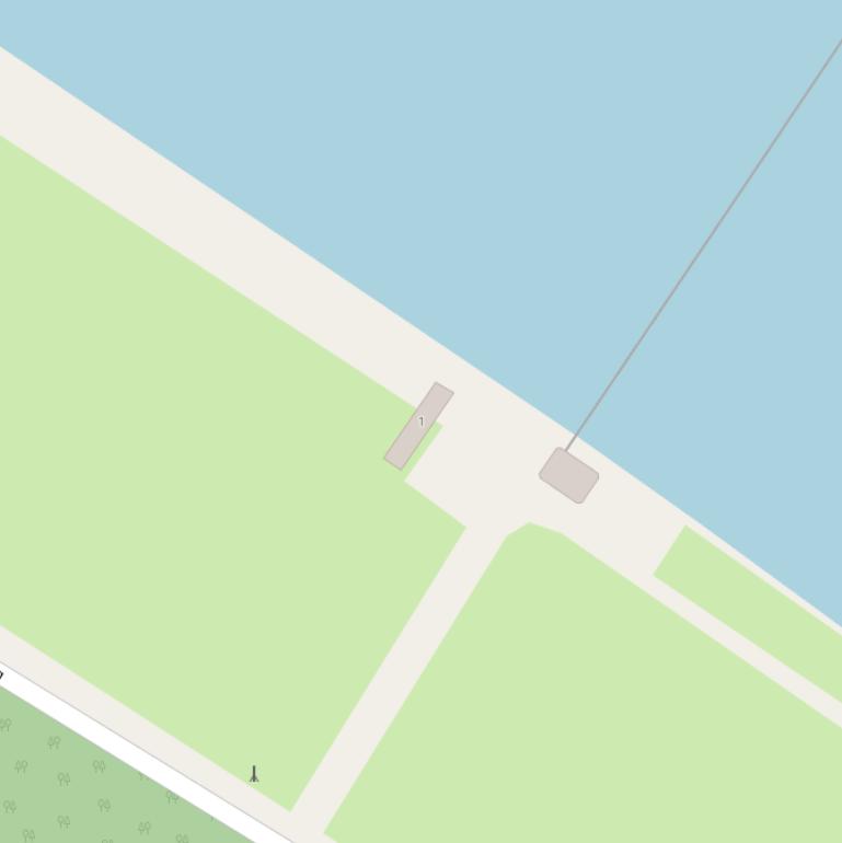 Kaart van de Nieuweweg.