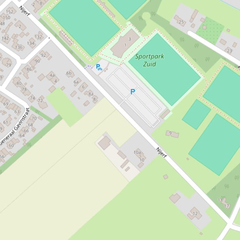 Kaart van het Nijerf.