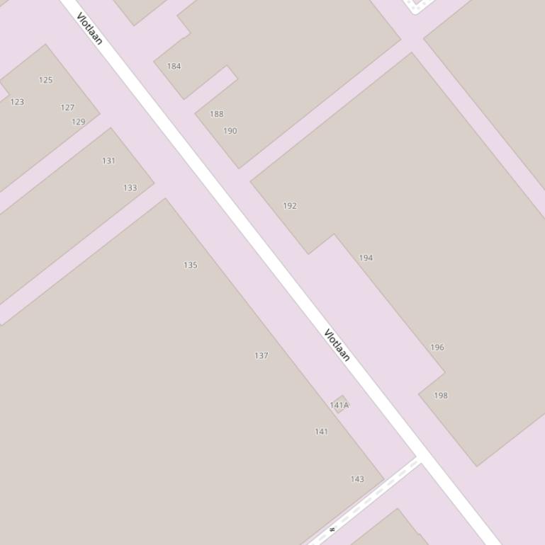 Kaart van de Nijverheidsweg.