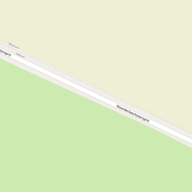 Kaart van  Noarderleechsteroprit.