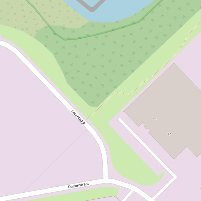 Kaart van het Nobelpad.