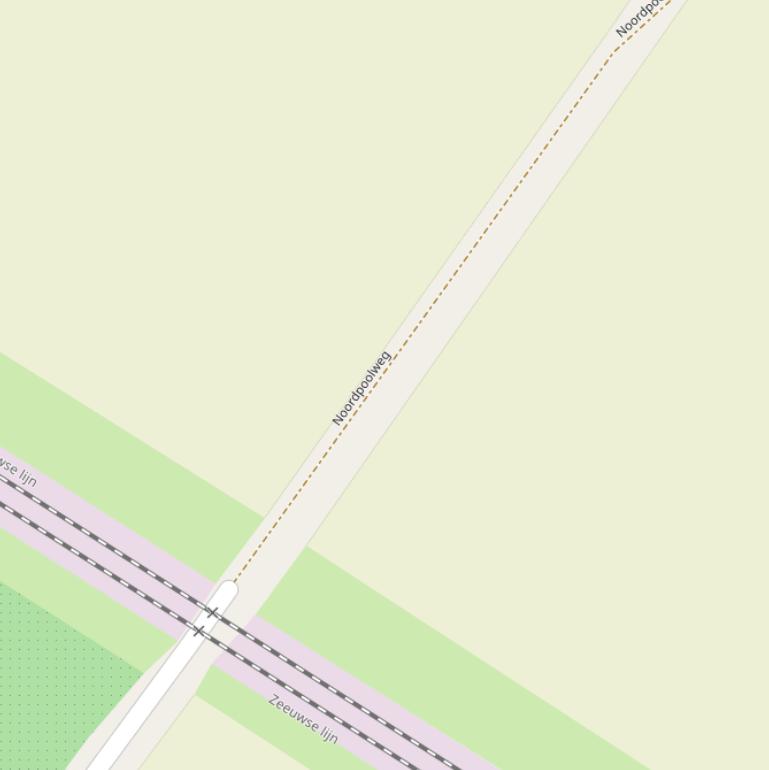 Kaart van de Noordpoolweg.