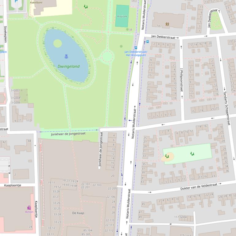 Kaart van de Notaris Mulderstraat.