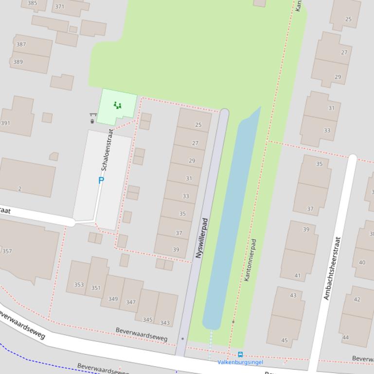 Kaart van het Nyswillerpad.